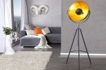 Lampa Spot Studio czarna & złota - Invicta Interior 1
